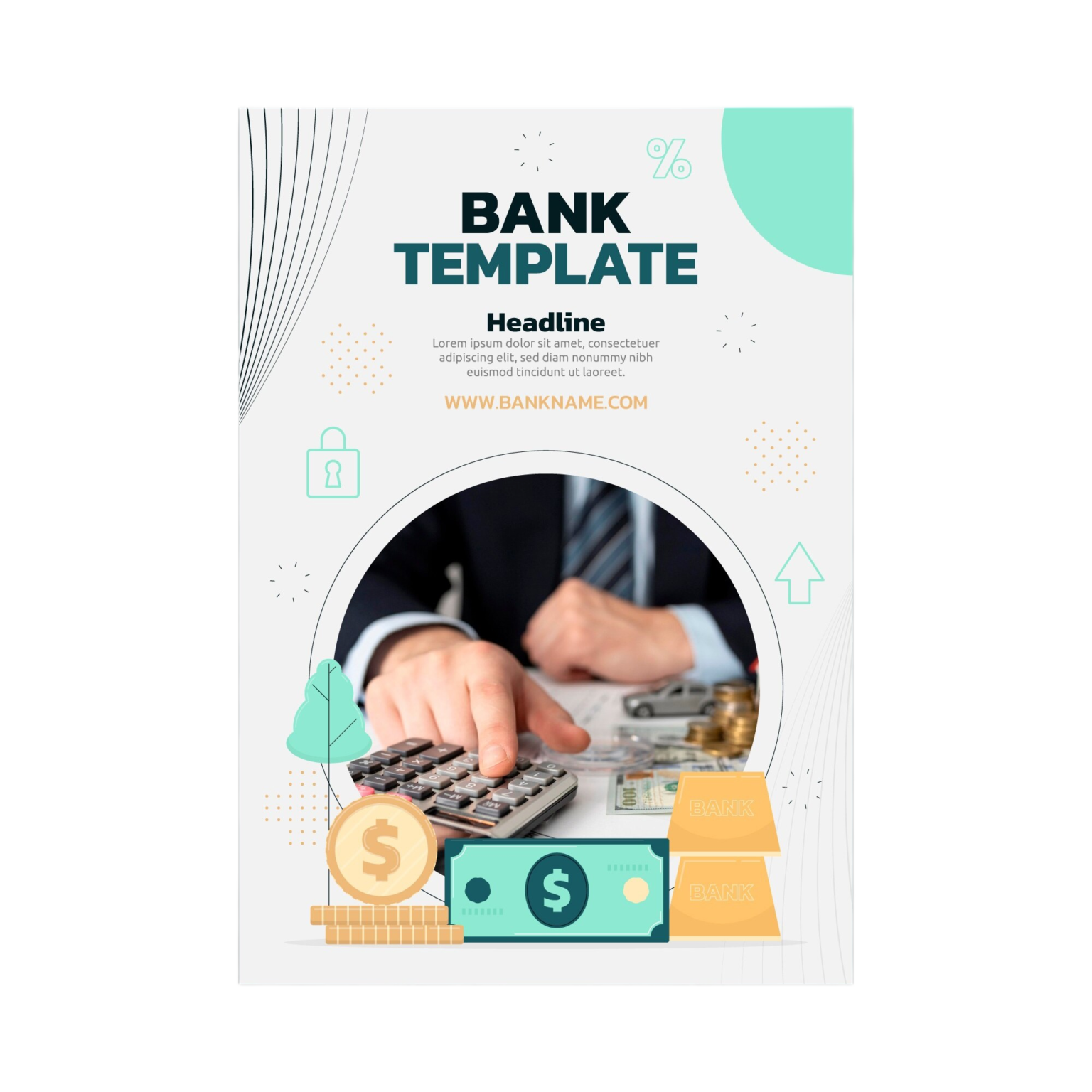 bank-finance-vertical-poster-template