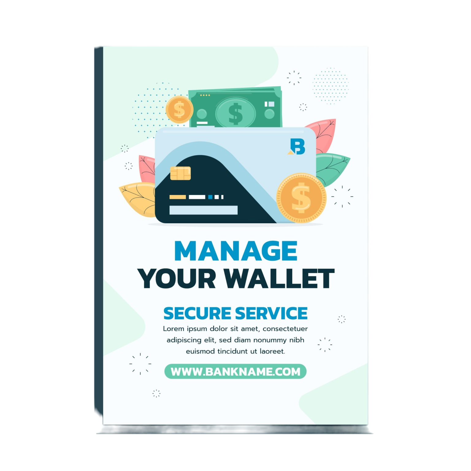 flat-design-bank-business-poster-template